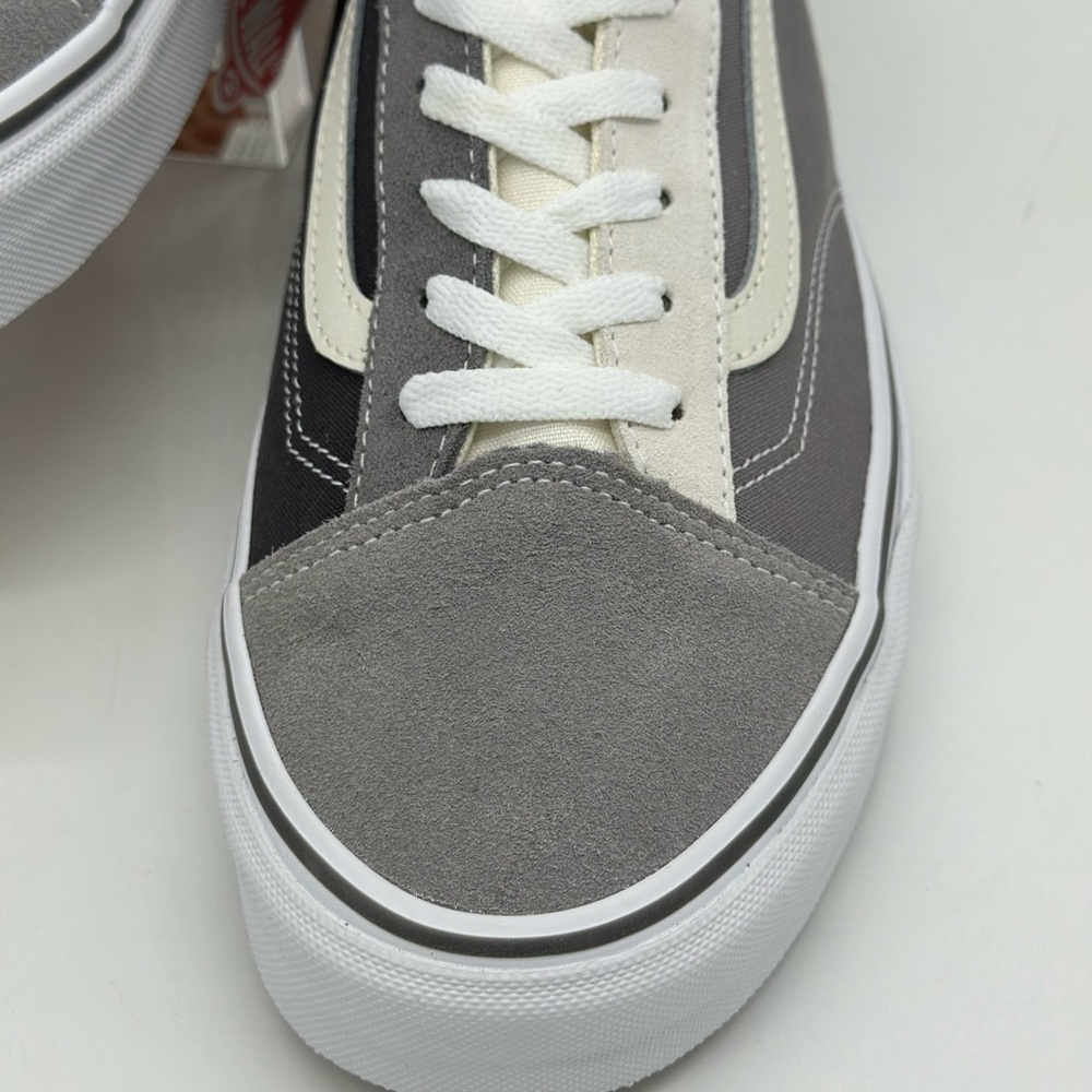 Gray and White Sneakers - Picture 2 of 10